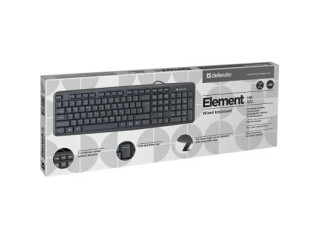 Клавиатура Defender Element HB-520 Black USB